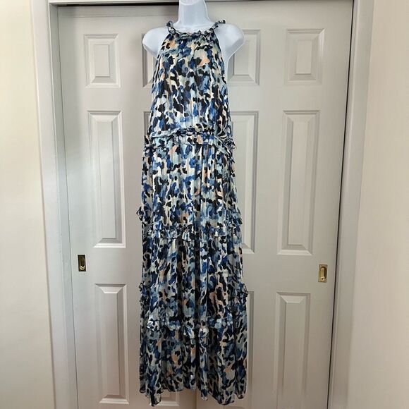 Elliatt  Iridescence Printed Georgette Maxi Dress - Picture 4 of 11